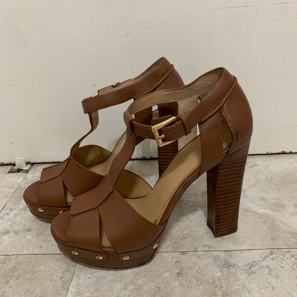 Michael Kors chunky heels